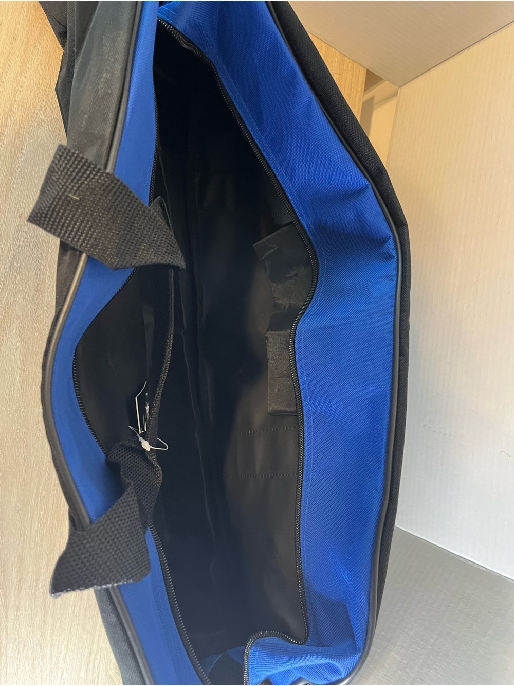 Acro Blue Baseball Bat Duffel Bag with Black Accents
